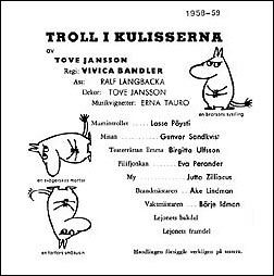 ��������� � ����� Troll i kulisserna � Lilla Teatern